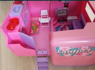 Grajewo ogłoszenia: Kamper dla lalek barbie, rower i akcesoria ,duży samochód bus do... - zdjęcie