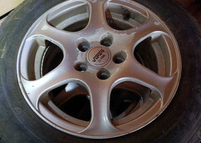 Grajewo ogłoszenia: Sprzedam komplet kół: felgi aluminiowe z oponami zimowymi o...