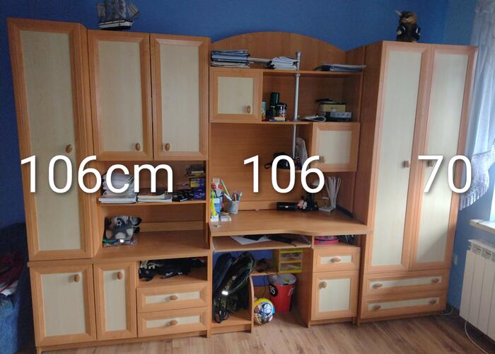 Grajewo ogłoszenia: Sprzedam  meblościankę 3 części , mogą stać  osobno